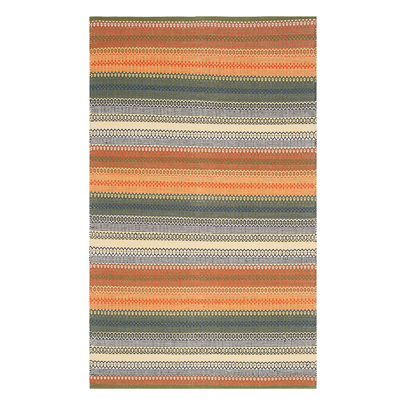 Safavieh Kilim Fiona Striped Rug, Gold, 8X10 Ft