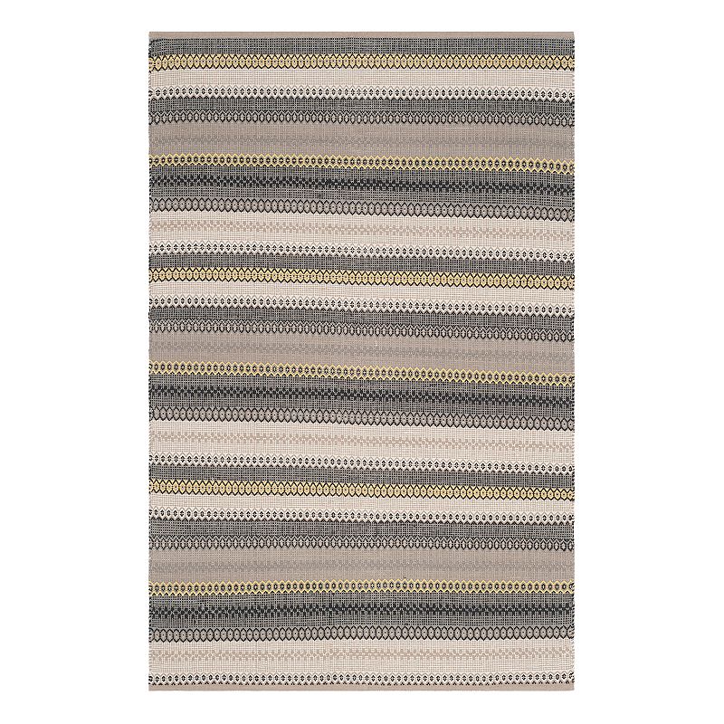 Safavieh Kilim Fiona Striped Rug, Grey, 8X10 Ft