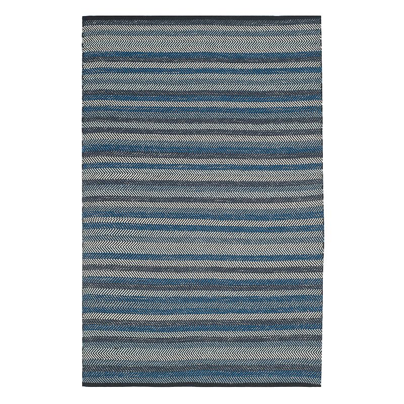 Safavieh Kilim Giselle Striped Rug, Blue, 5X8 Ft