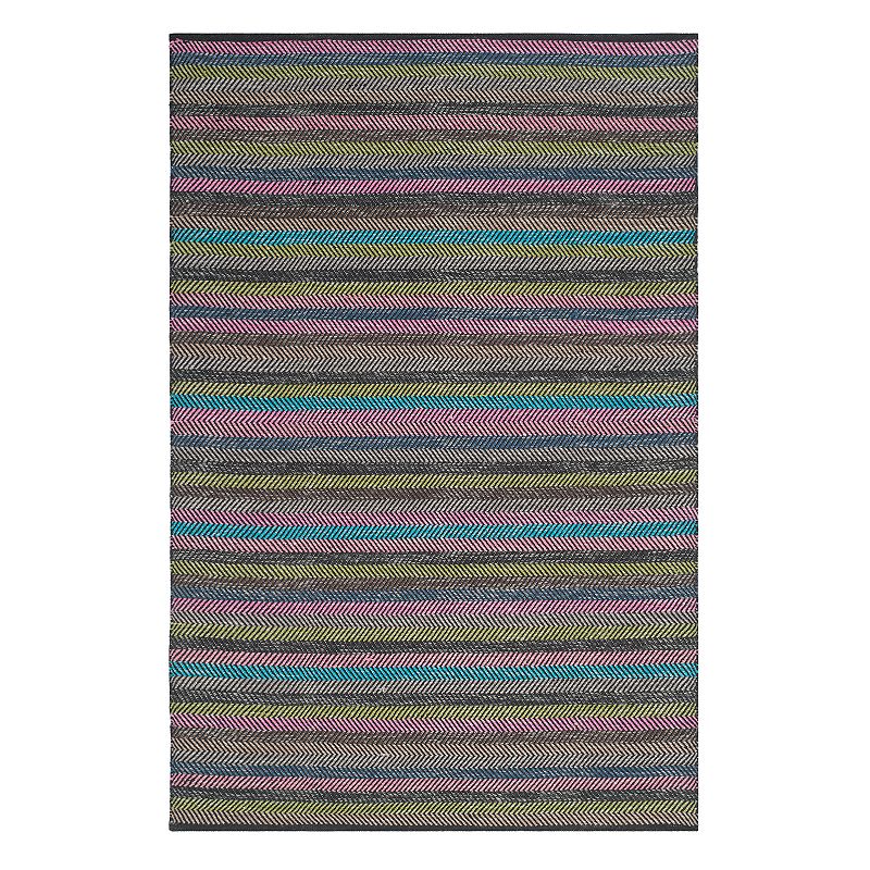 Safavieh Kilim Giselle Striped Rug, Grey, 8X10 Ft