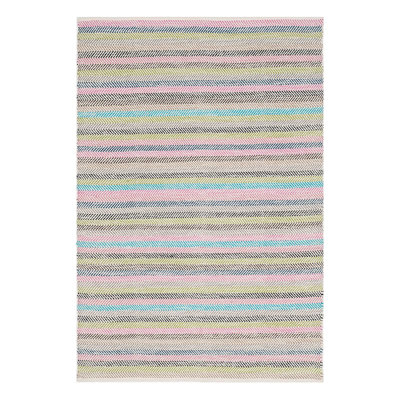 Safavieh Kilim Giselle Striped Rug, Grey, 5X8 Ft