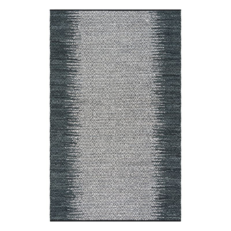 Safavieh Vintage Leather Cassidy Woven Rug, Grey, 6X9 Ft