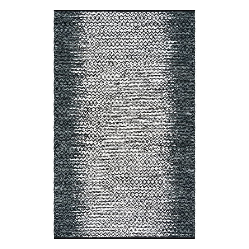 Safavieh Vintage Leather Cassidy Woven Rug, Grey, 6X9 Ft