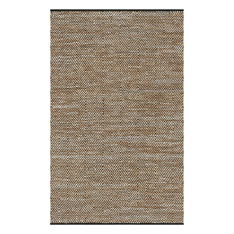 Safavieh Vintage Leather Porter Woven Rug, Beig/Green, 8X10 Ft