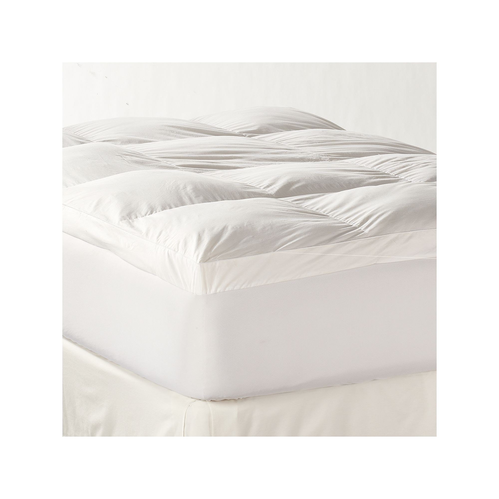 Dream On NANO Feather Feather Bed Mattress Topper, White