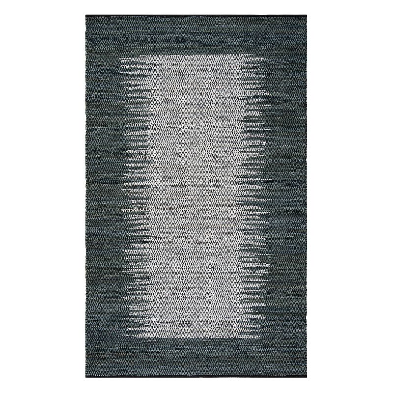 Safavieh Vintage Leather Adalie Woven Rug, Grey, 8X10 Ft