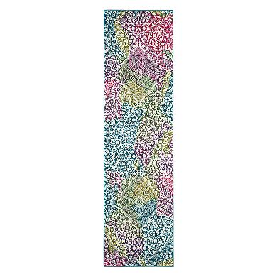 Safavieh Watercolor Colson Floral Medallion Rug