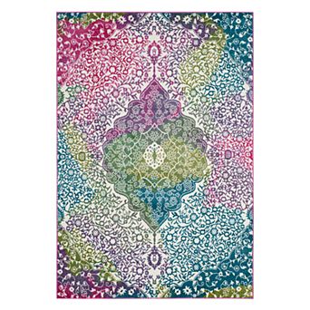 Safavieh Watercolor Colson Floral Medallion Rug