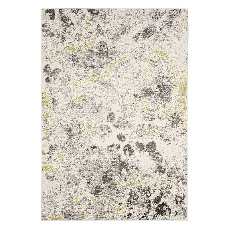 Safavieh Watercolor Garan Abstract Rug, Grey, 8X10 Ft