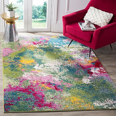 Safavieh Watercolor Hansen Abstract Rug