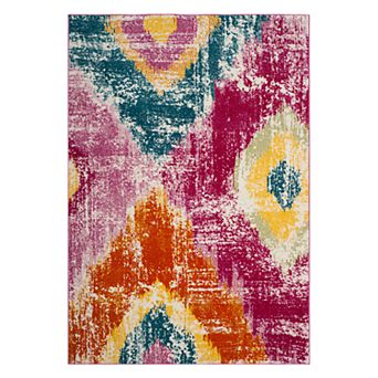 Safavieh Watercolor Kuron Abstract Geometric Rug