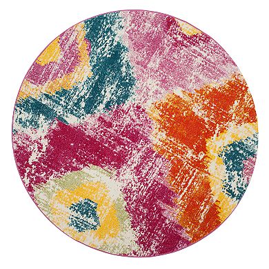 Safavieh Watercolor Kuron Abstract Geometric Rug