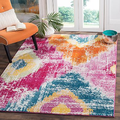 Safavieh Watercolor Kuron Abstract Geometric Rug