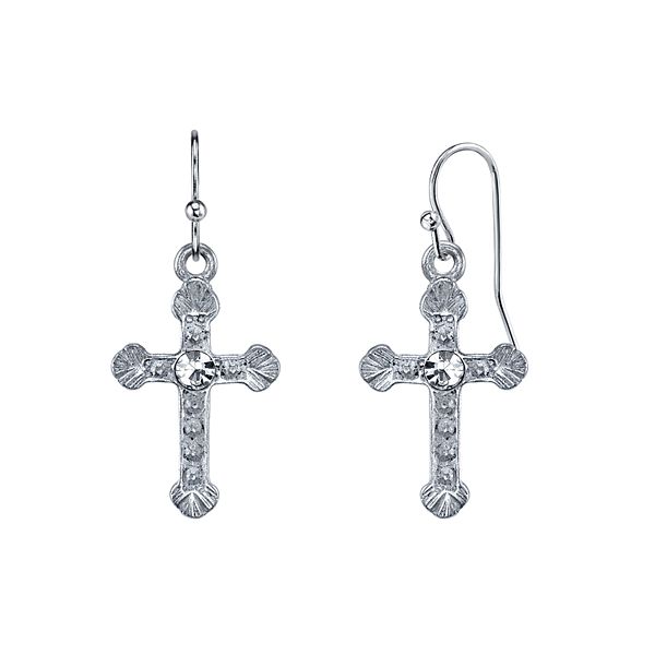 Kohls 2025 cross earrings