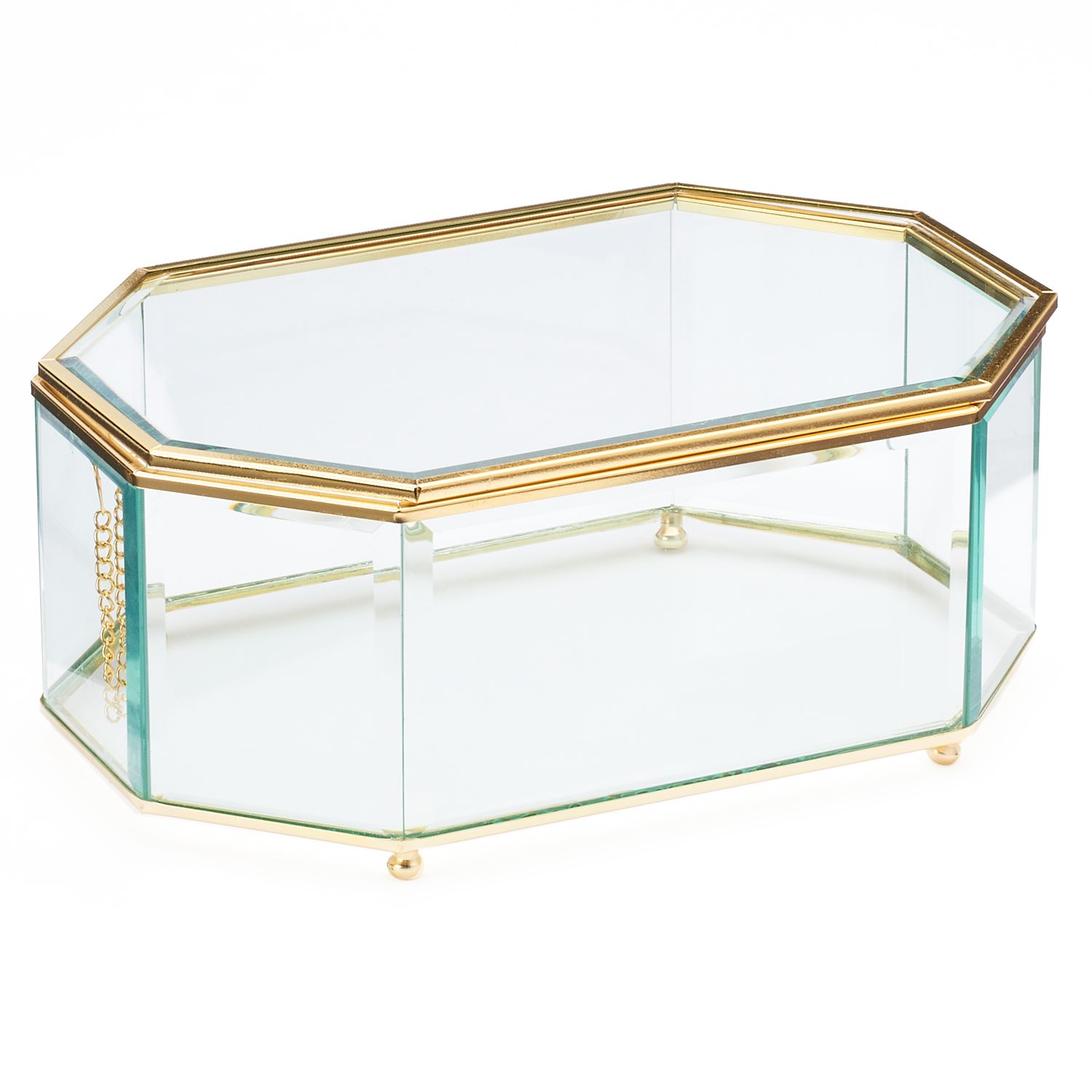 glass jewelry case
