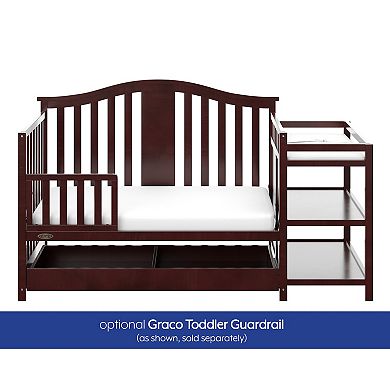 Graco Solano 4-in-1 Convertible Crib & Changer with Drawer