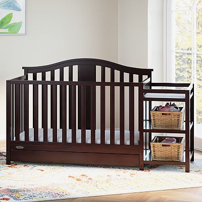 Graco solano 4 in 1 crib with drawer best sale