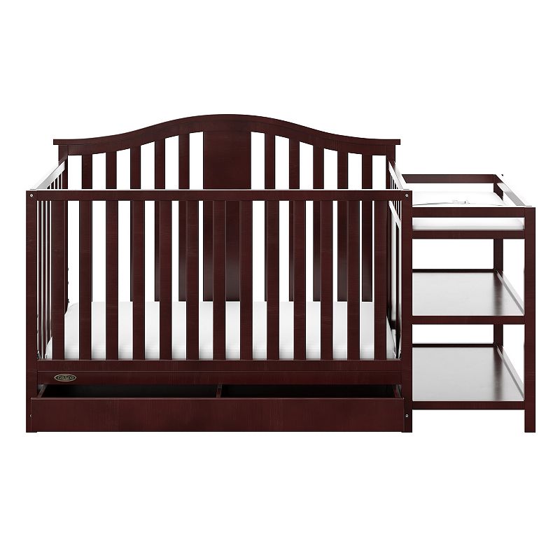 49843847 Graco Solano 4-in-1 Convertible Crib & Changer wit sku 49843847
