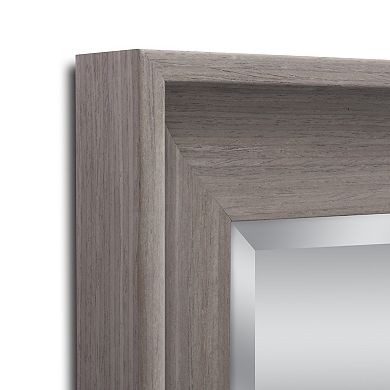 Head West Wood Veneer Wall Mirror