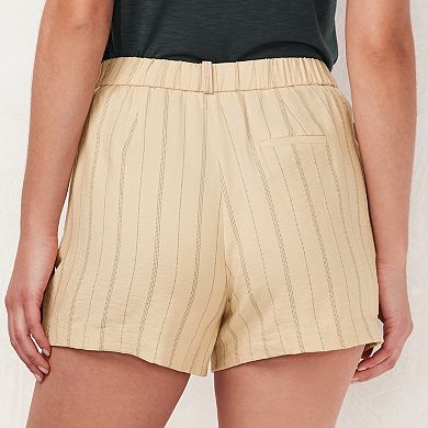 Women's LC Lauren Conrad Striped Shortie Shorts