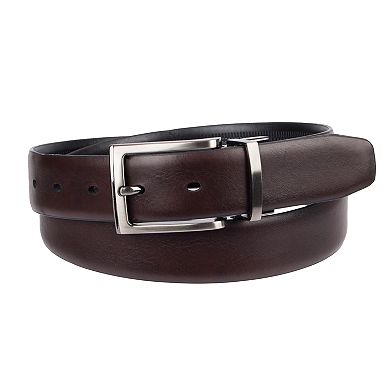 Men's Croft & Barrow® Leather Reversible Dress Belt