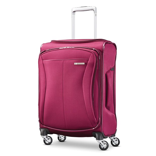 Samsonite store raspberry luggage