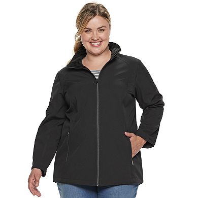 Plus Size ZeroXposur Tammi Hooded Soft Shell Jacket