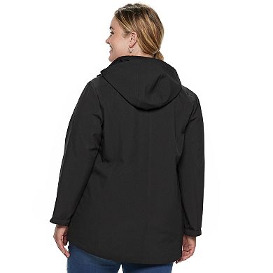 Plus Size ZeroXposur Tammi Hooded Soft Shell Jacket