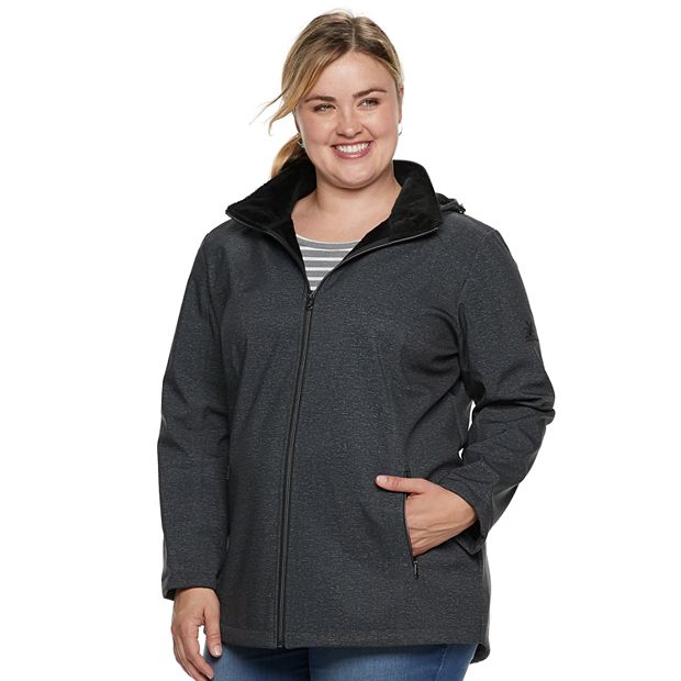Plus Size ZeroXposur Tammi Hooded Soft Shell Jacket