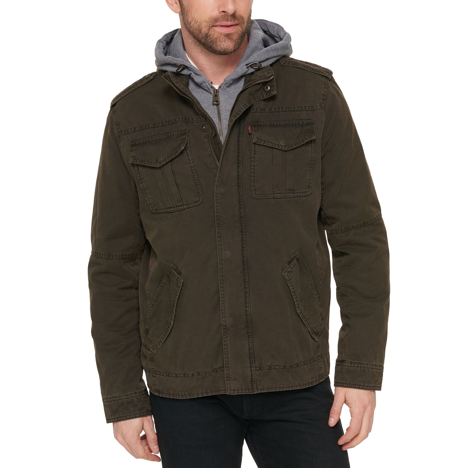 kohls mens sherpa lined hoodie