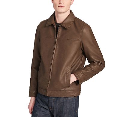 Men's Dockers James Faux-Leather Open-Bottom Jacket