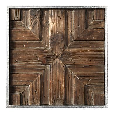 Wooden Wall Decor (Set of 9)