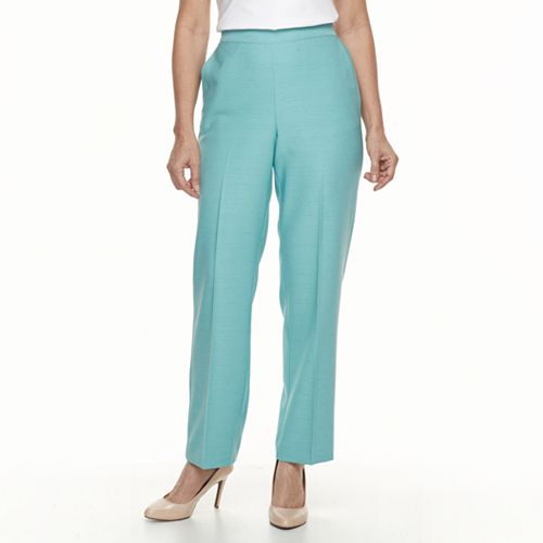 alfred dunner flat front denim jeans
