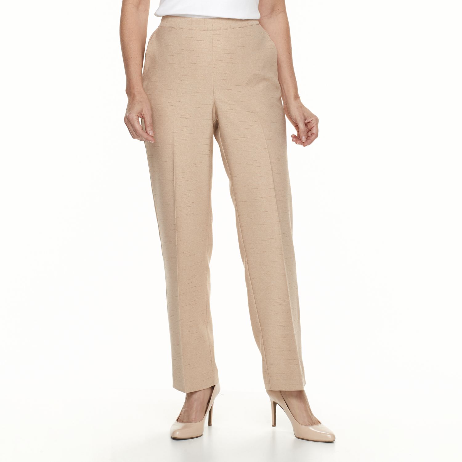 alfred dunner flat front jeans