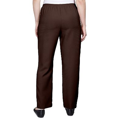 Women's Alfred Dunner Pull-On Straight-Leg Pants