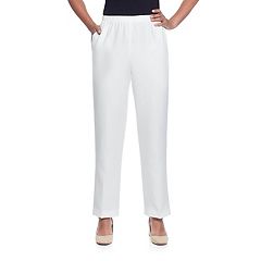 Alfred dunner best sale white pants