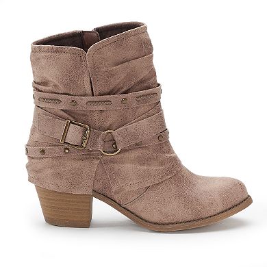 SO® Pine Women's Slouch Ankle Boots