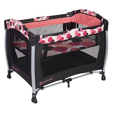 Baby Trend Resort Elite Nursery Center Playard - Dotty Pink