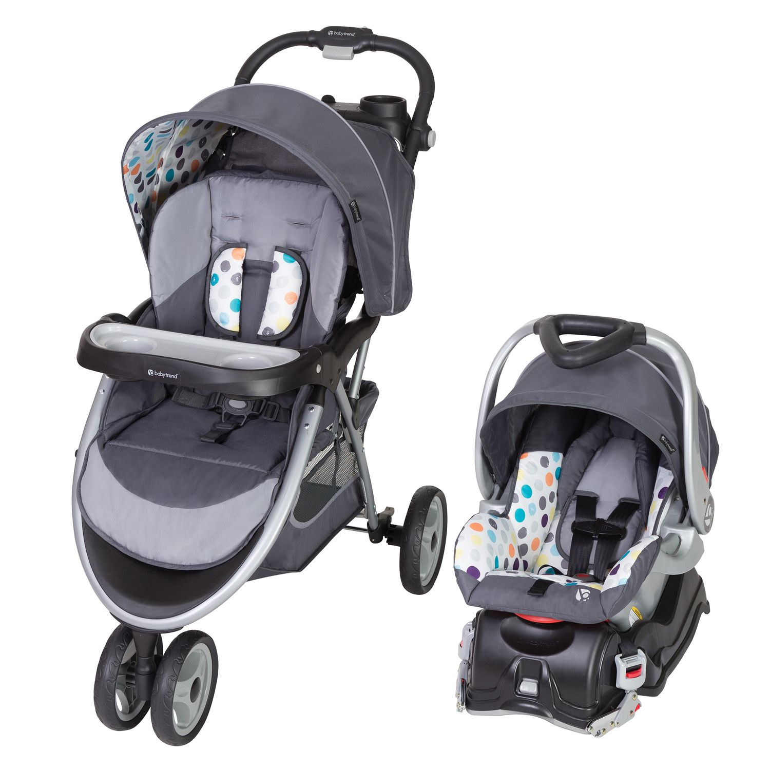 infant and toddler stroller travel system