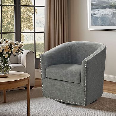 Madison Park Tyler Swivel Arm Chair