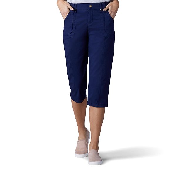 Women's Lee Lyric Twill Comfort Waist Skimmer Capris
