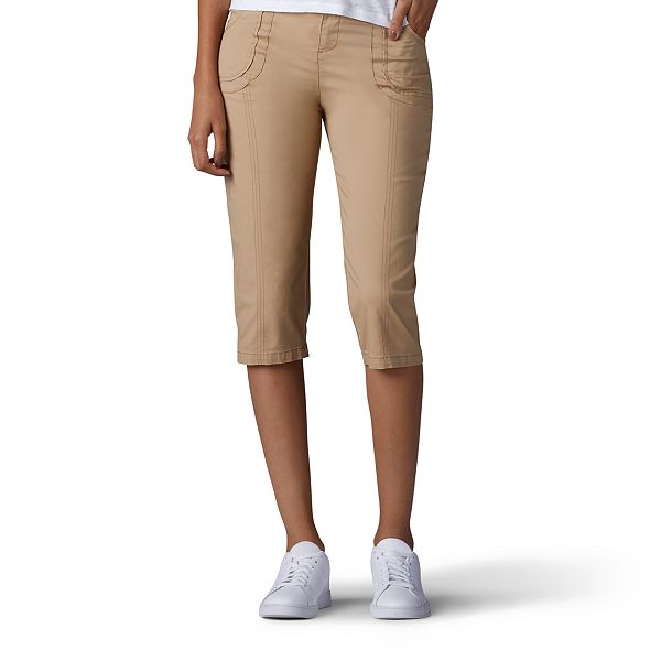 Women's Lee Lyric Twill Comfort Waist Skimmer Capris