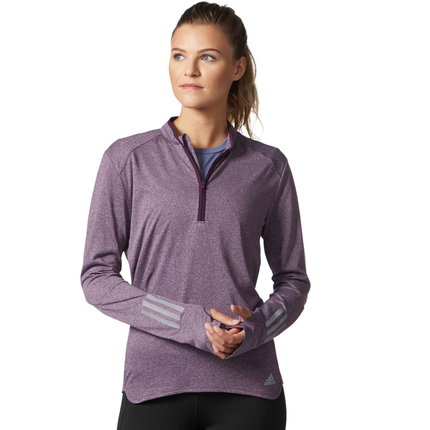 adidas response half zip