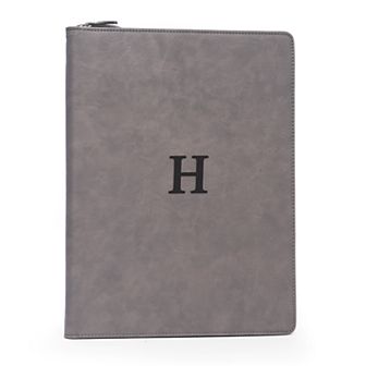 Bey-Berk Initial Monogrammed Pad Folio