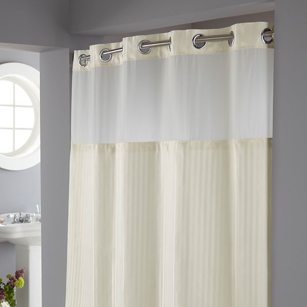 Hookless Classic Herringbone Shower, Herringbone Shower Curtain