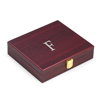 Bey-Berk Initial Monogram Poker Set