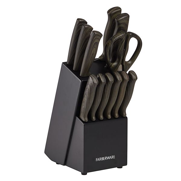 farberware knife set 13 piece