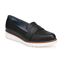kohls womens black flats