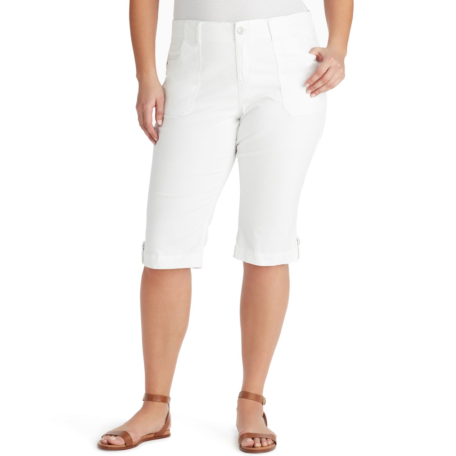 plus size petite capris