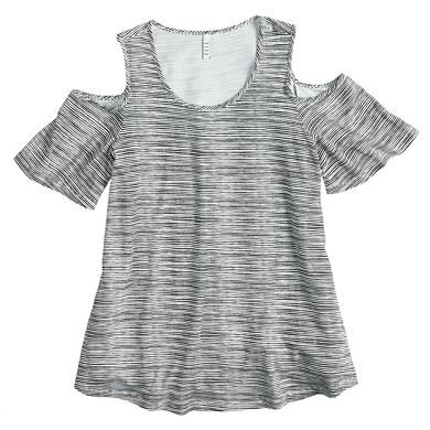 Women's ELLE™ Cold-Shoulder Top